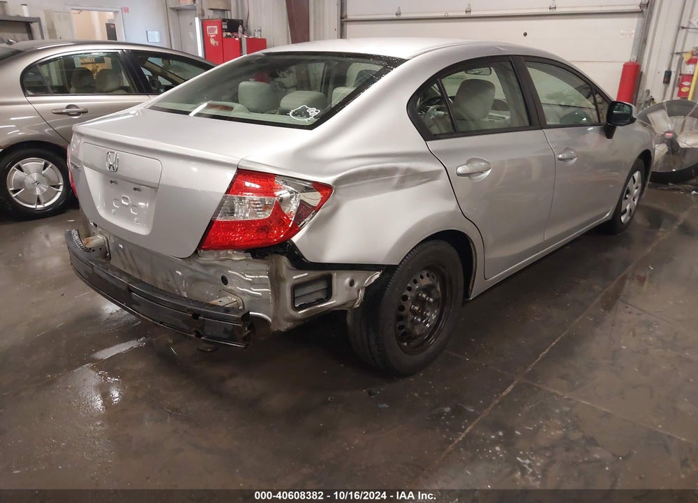 2012 HONDA CIVIC LX VIN: 2HGFB2F51CH331187