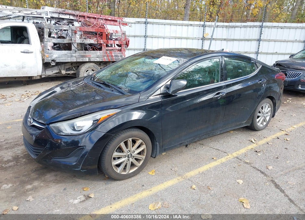2015 HYUNDAI ELANTRA SE VIN: KMHDH4AE9FU381078