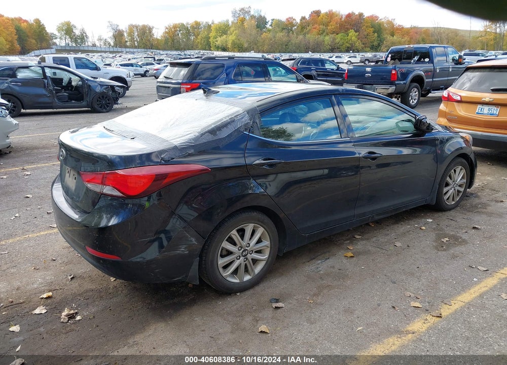 2015 HYUNDAI ELANTRA SE VIN: KMHDH4AE9FU381078