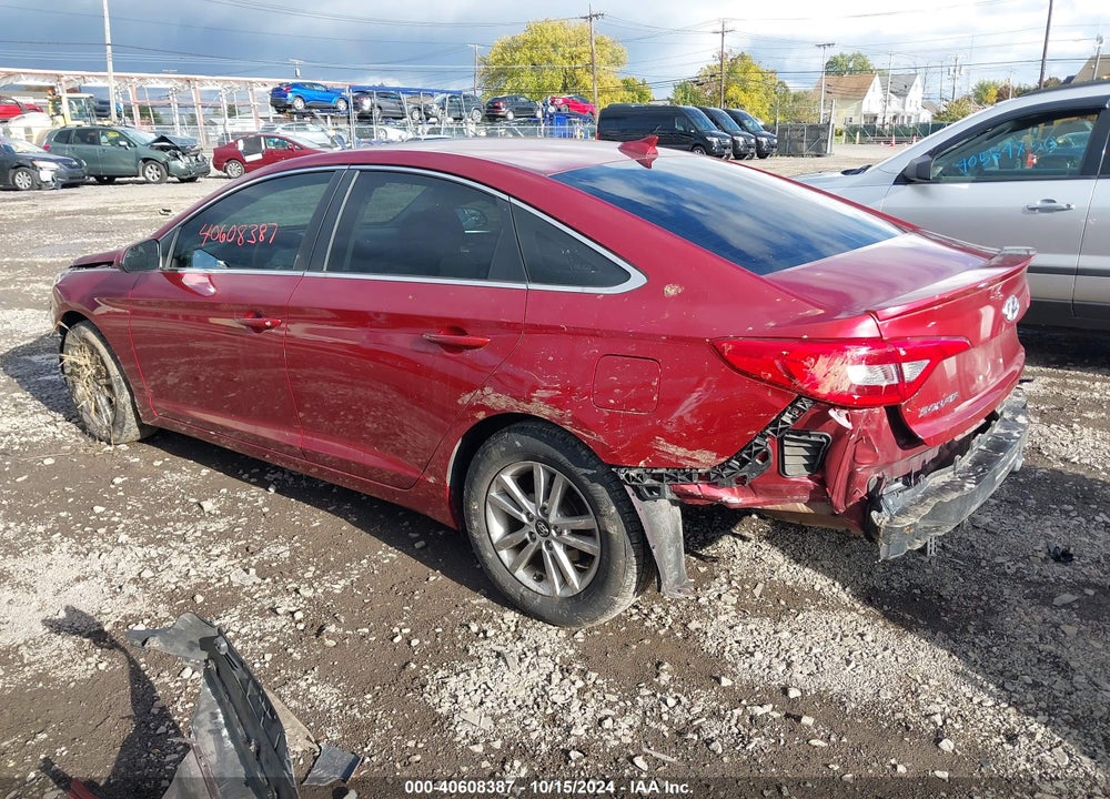 2016 HYUNDAI SONATA SE VIN: 5NPE24AF2GH307533