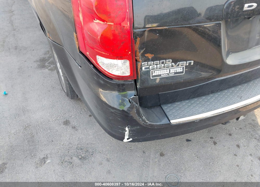 2012 DODGE GRAND CARAVAN SXT VIN: 2C4RDGCG0CR105550