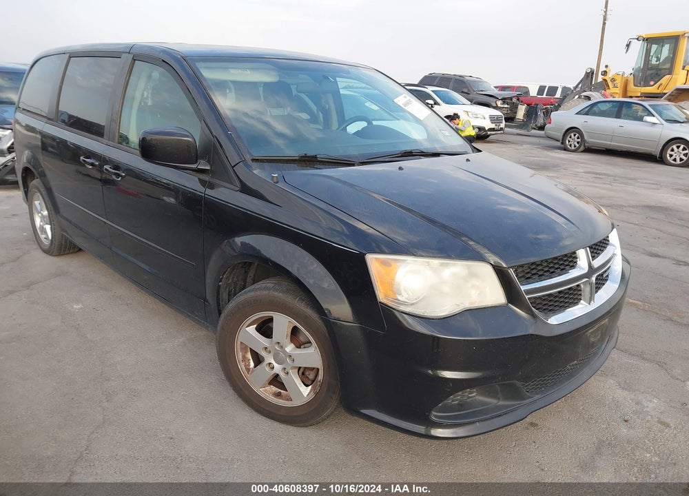 2012 DODGE GRAND CARAVAN SXT VIN: 2C4RDGCG0CR105550