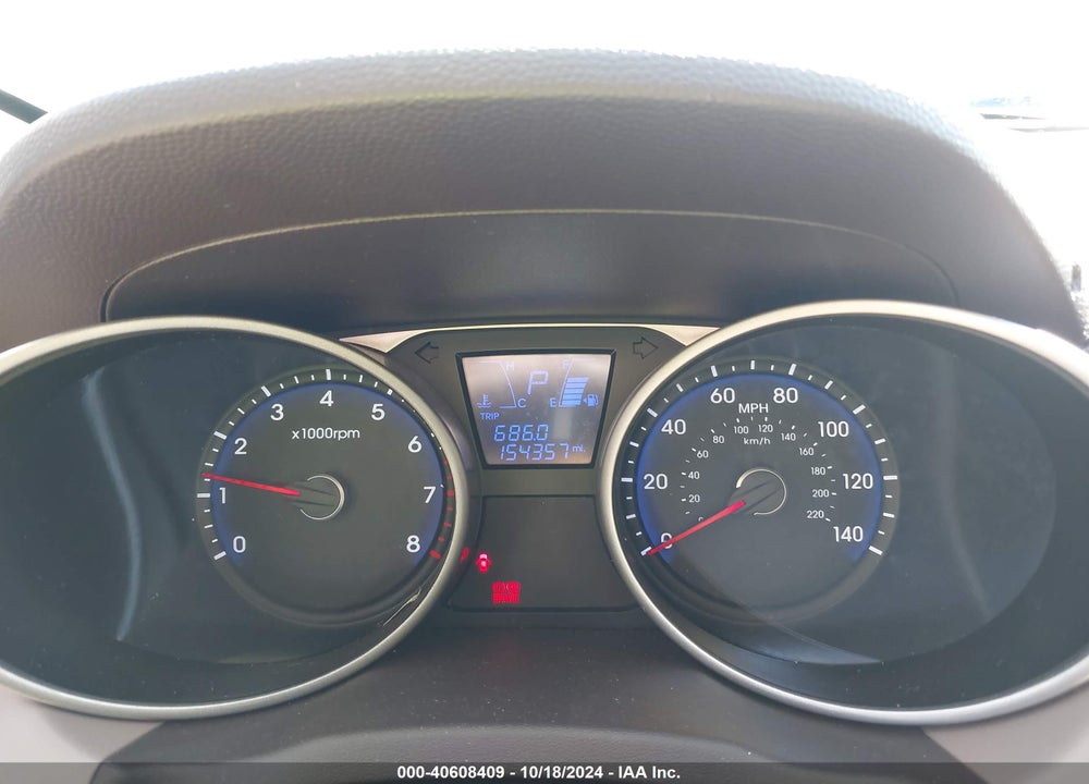 2013 HYUNDAI TUCSON GL VIN: KM8JT3AB0DU739859