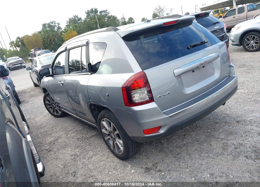 2016 JEEP COMPASS HIGH ALTITUDE EDITION VIN: 1C4NJDEB7GD724906