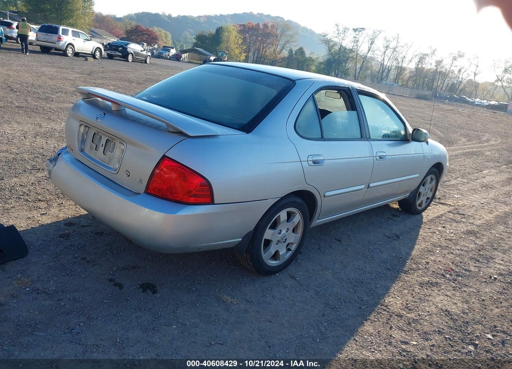 2006 NISSAN SENTRA 1.8S VIN: 3N1CB51D56L599188