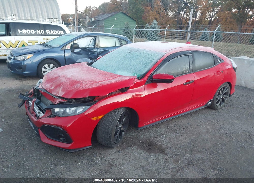 2018 HONDA CIVIC SPORT VIN: SHHFK7H49JU418658