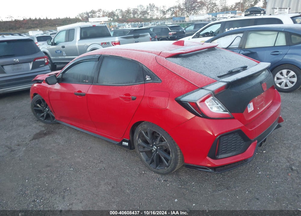 2018 HONDA CIVIC SPORT VIN: SHHFK7H49JU418658