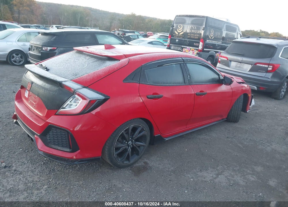 2018 HONDA CIVIC SPORT VIN: SHHFK7H49JU418658