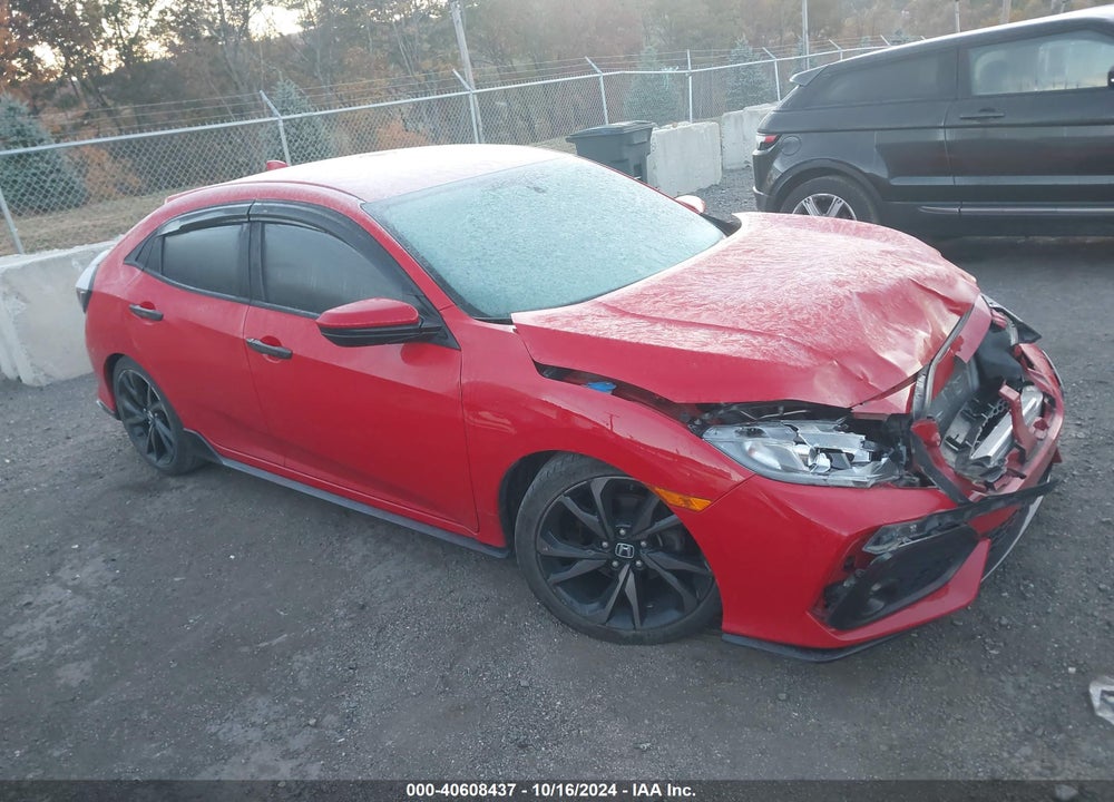 2018 HONDA CIVIC SPORT VIN: SHHFK7H49JU418658
