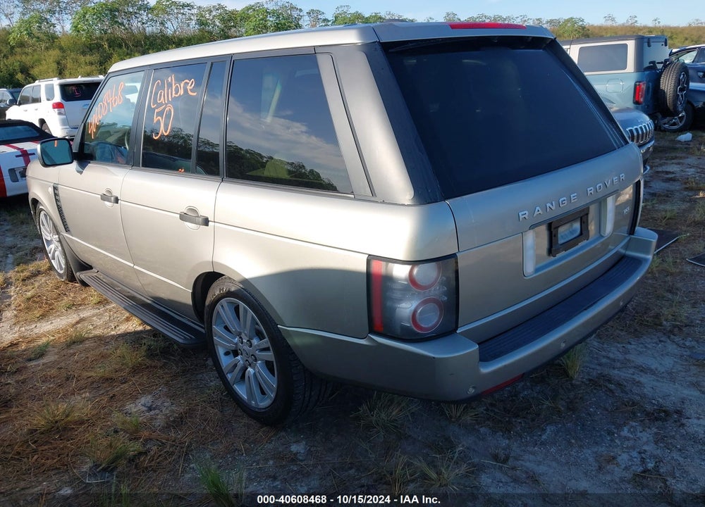 2011 LAND ROVER RANGE ROVER HSE VIN: SALMF1D45BA352984