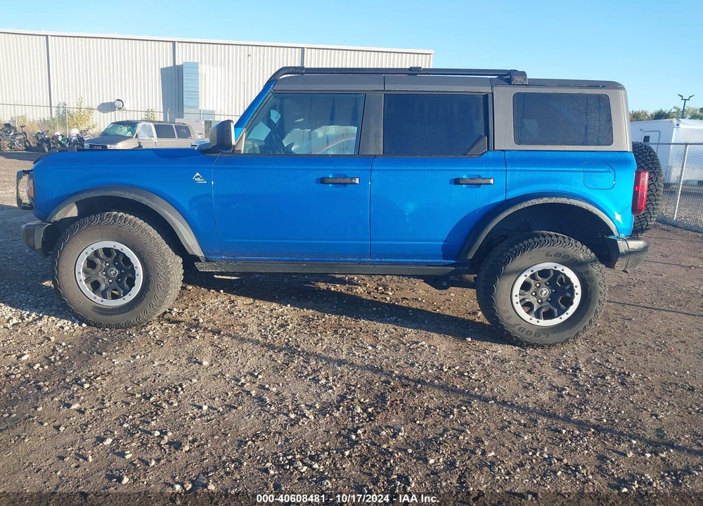 2022 FORD BRONCO BLACK DIAMOND VIN: 1FMEE5DP3NLB85464