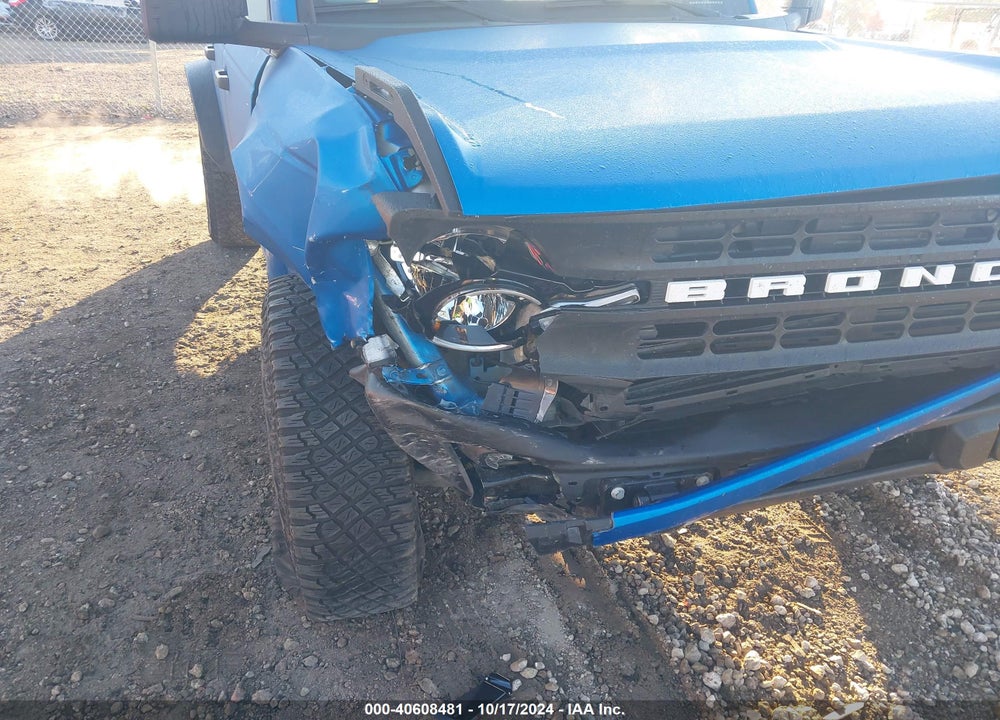2022 FORD BRONCO BLACK DIAMOND VIN: 1FMEE5DP3NLB85464