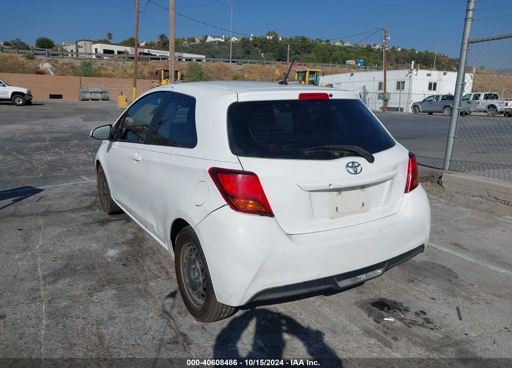 2016 TOYOTA YARIS L VIN: VNKJTUD33GA057831
