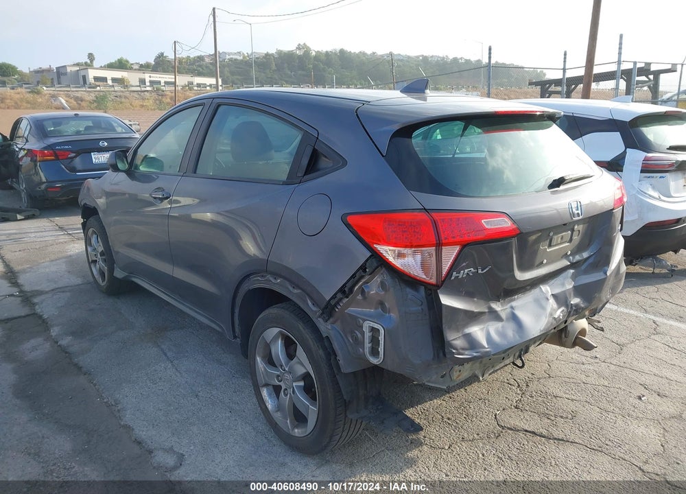2017 HONDA HR-V LX VIN: 3CZRU6H30HG703533