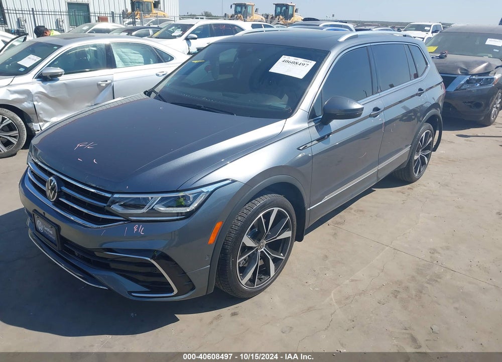 2022 VOLKSWAGEN TIGUAN 2.0T SEL R-LINE VIN: 3VV4B7AX3NM090430