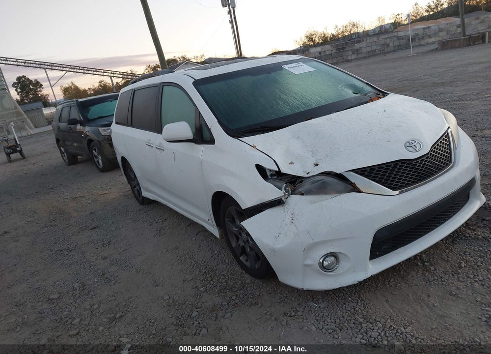 2016 TOYOTA SIENNA SE VIN: 5TDXK3DC6GS718898
