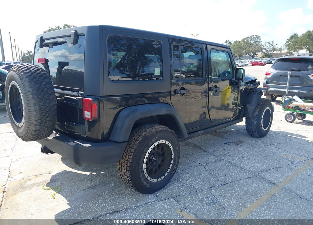 2016 ANGLER JEEP WR UNLIMITED RUBICON VIN: 1C4BJWFG8GL283611