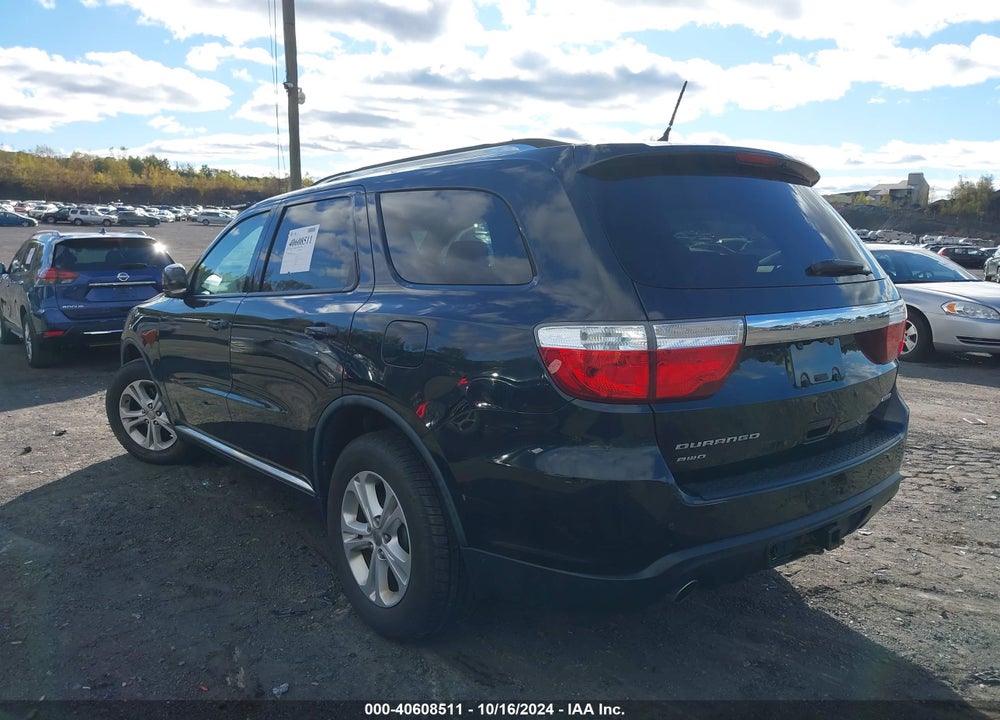2011 DODGE DURANGO CREW VIN: 1D4SE4GT7BC594334