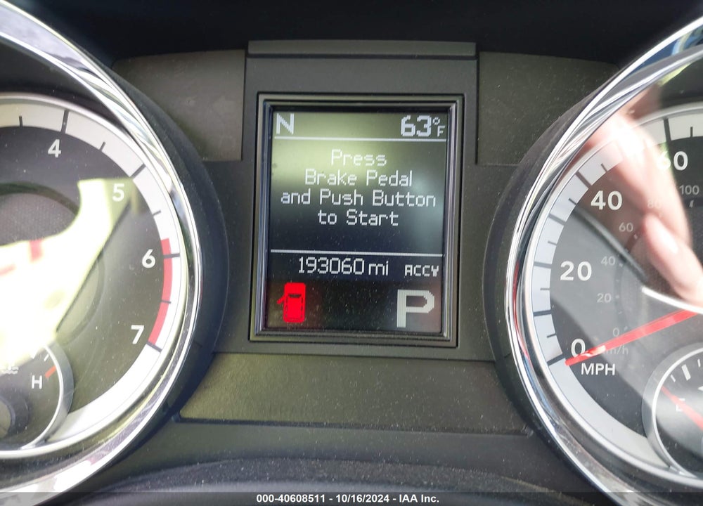 2011 DODGE DURANGO CREW VIN: 1D4SE4GT7BC594334