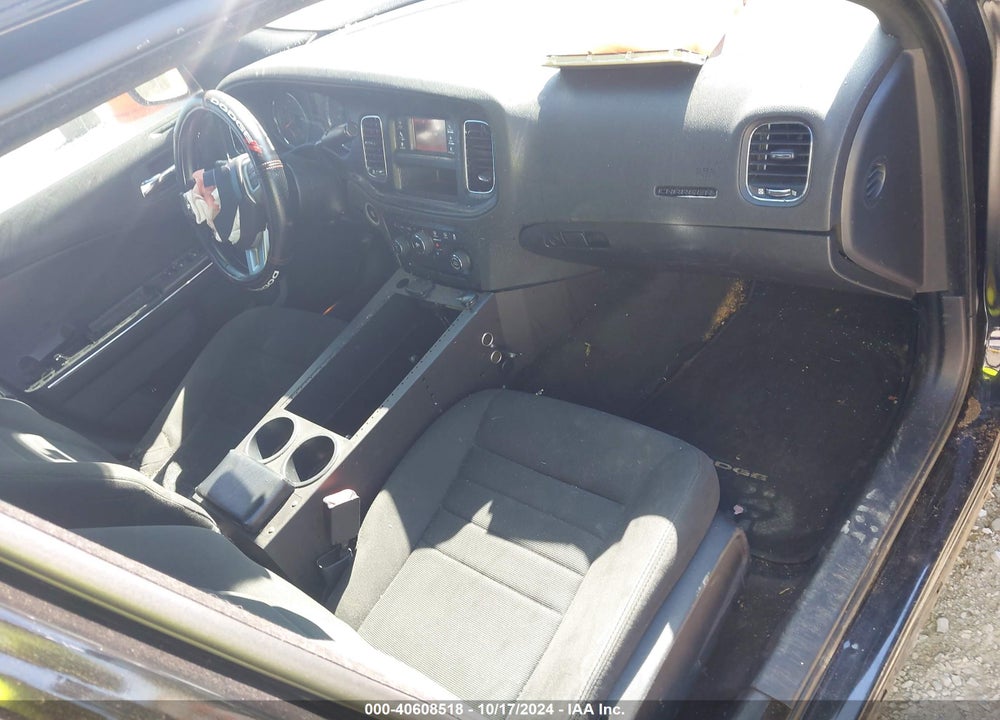 2014 DODGE CHARGER POLICE VIN: 2C3CDXAT0EH350321