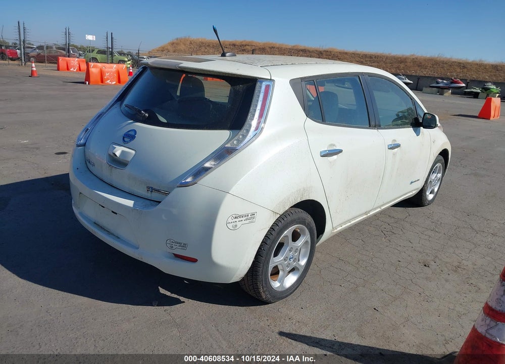 2012 NISSAN LEAF SL VIN: JN1AZ0CP3CT024169