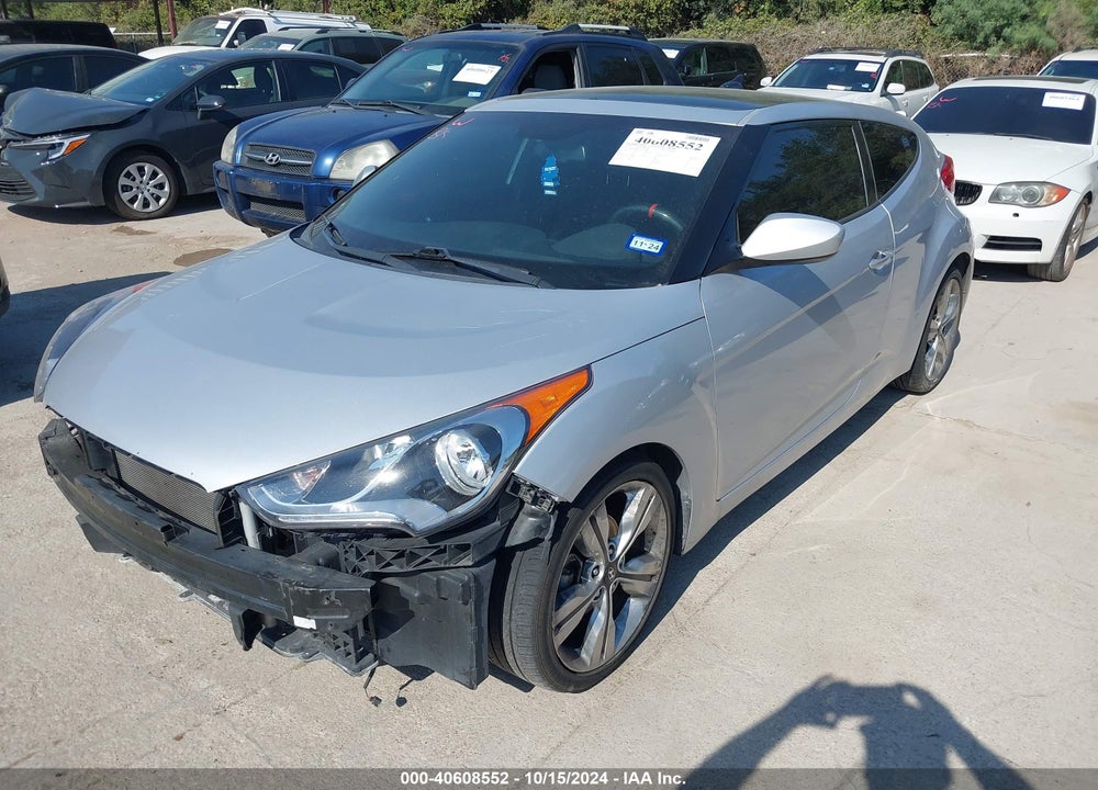 2017 HYUNDAI VELOSTER VIN: KMHTC6AD1HU318895