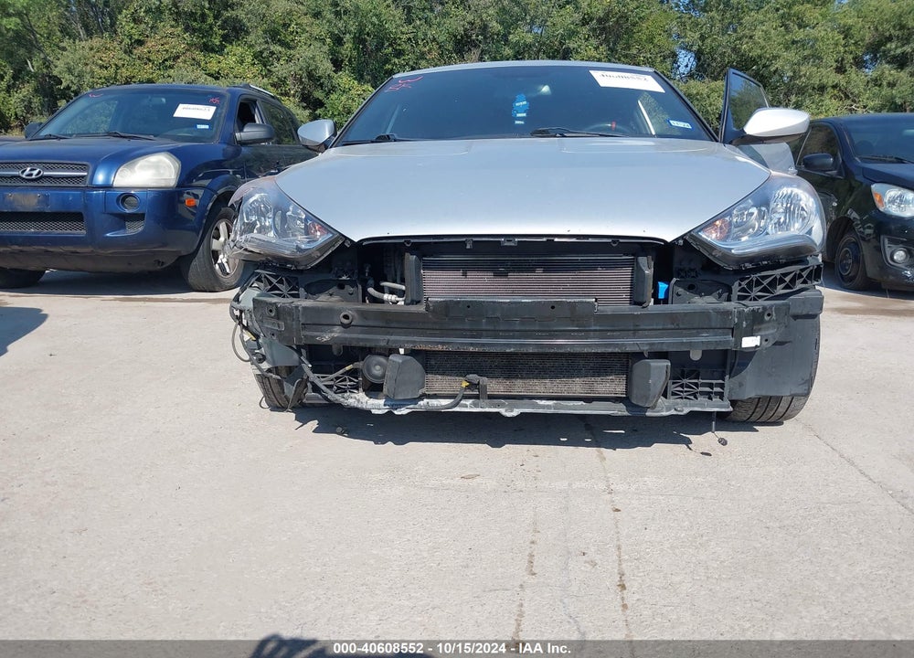 2017 HYUNDAI VELOSTER VIN: KMHTC6AD1HU318895