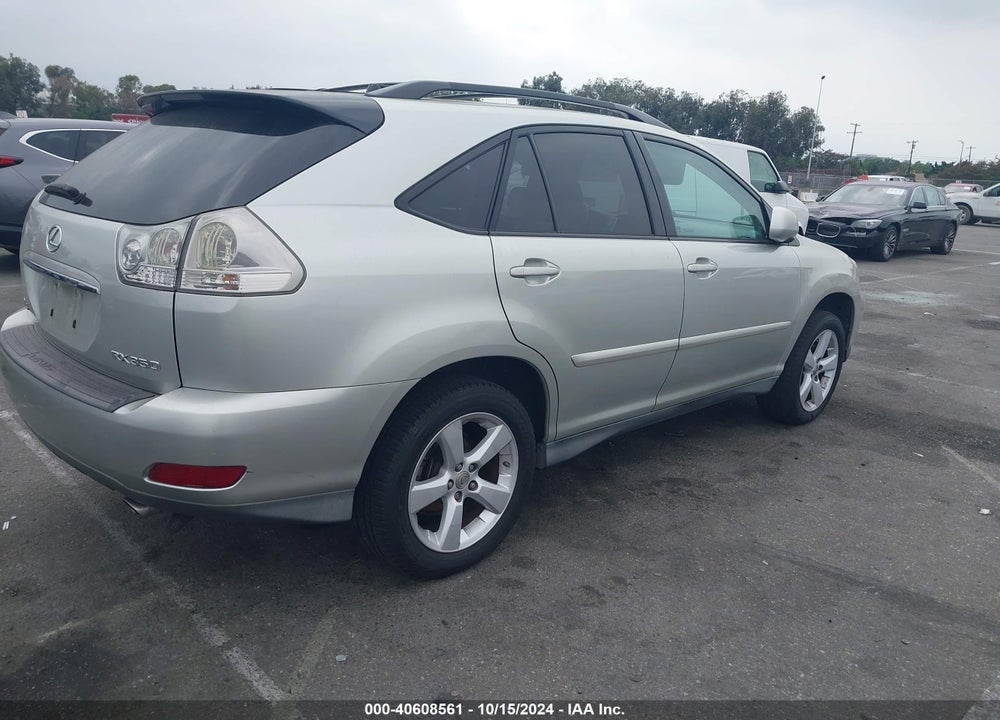 2007 LEXUS RX 350 BASE A5 VIN: 2T2GK31U87C005762