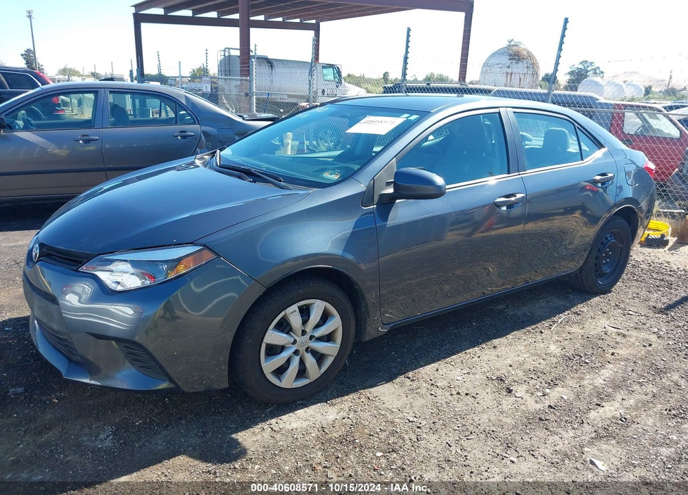 2015 TOYOTA COROLLA LE VIN: 2T1BURHE5FC337392