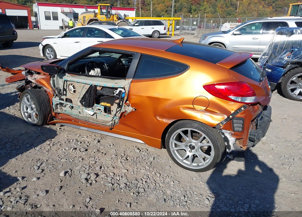 2015 HYUNDAI VELOSTER TURBO VIN: KMHTC6AE4FU216240