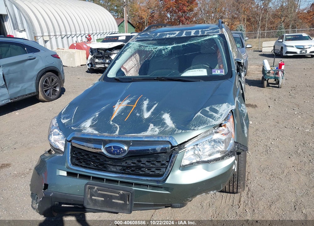 2015 SUBARU FORESTER 2.5I PREMIUM VIN: JF2SJADC2FH589189