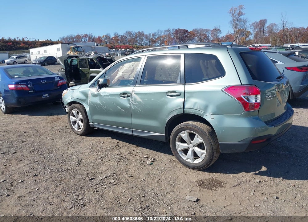 2015 SUBARU FORESTER 2.5I PREMIUM VIN: JF2SJADC2FH589189