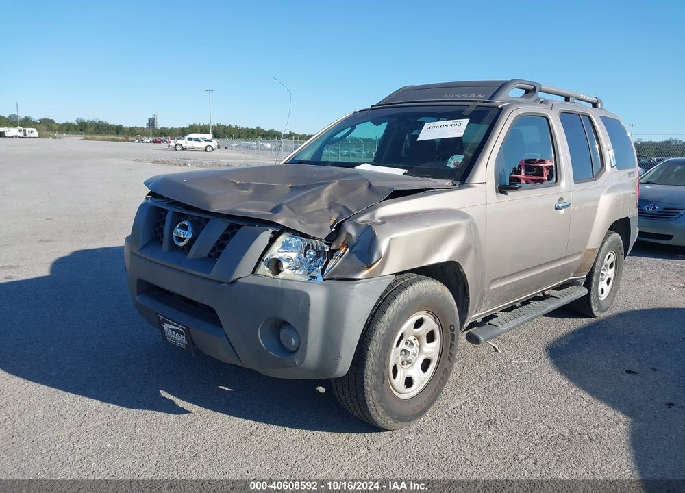 2008 NISSAN XTERRA X VIN: 5N1AN08U78C537273