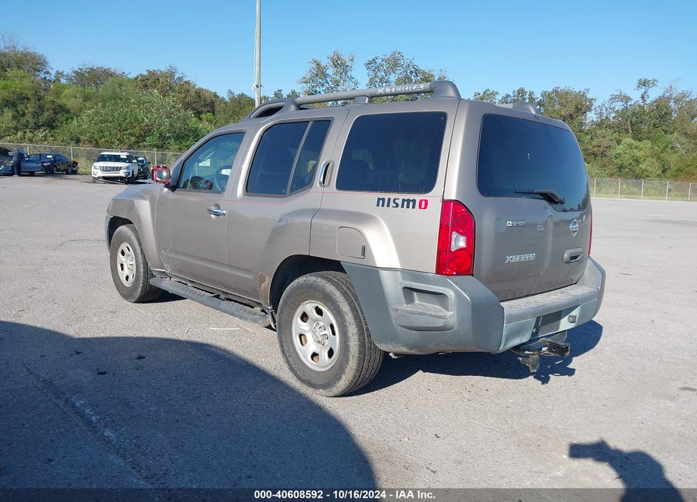 2008 NISSAN XTERRA X VIN: 5N1AN08U78C537273