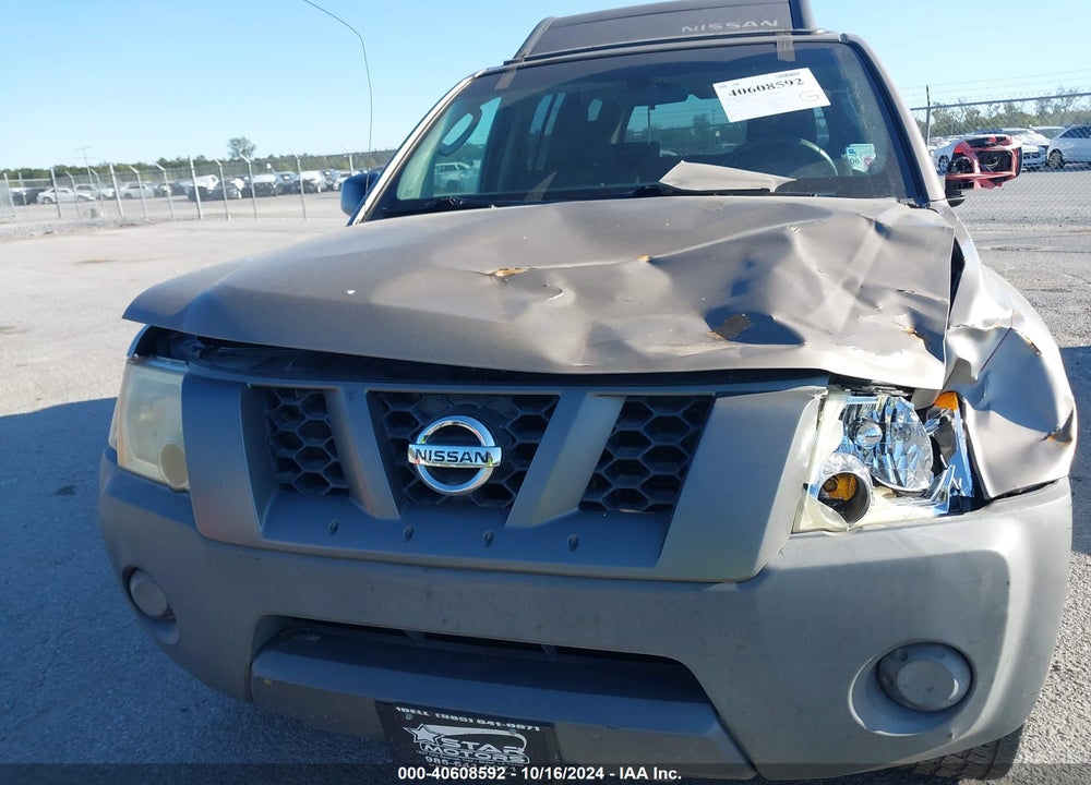 2008 NISSAN XTERRA X VIN: 5N1AN08U78C537273