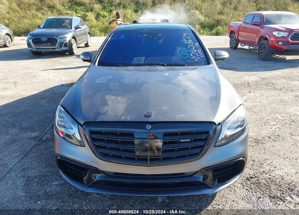 2018 MERCEDES-BENZ AMG S 63 4MATIC VIN: WDDUG8JB2JA421523