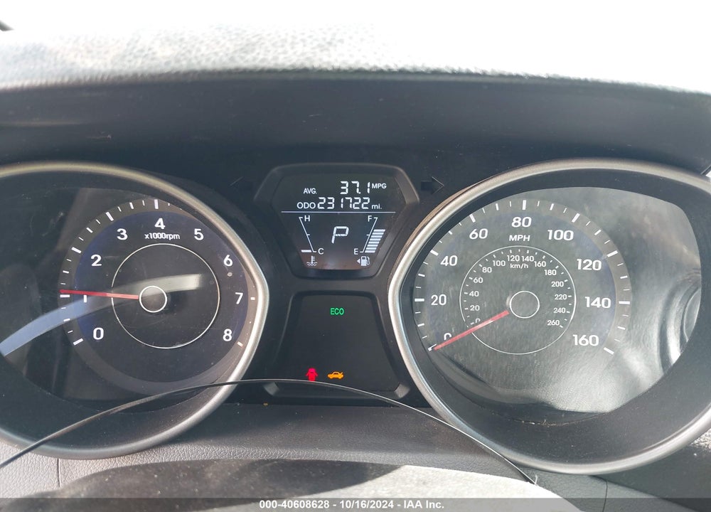 2013 HYUNDAI ELANTRA GLS VIN: 5NPDH4AE4DH238194