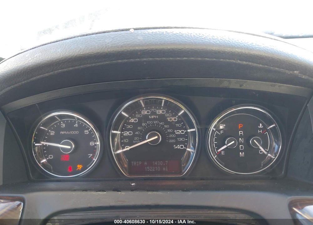 2010 LINCOLN MKS VIN: 1LNHL9DR4AG607854