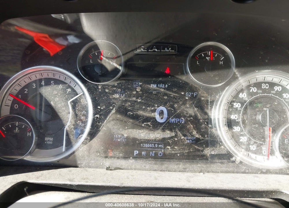 2015 RAM 1500 BIG HORN VIN: 1C6RR7LT8FS536923