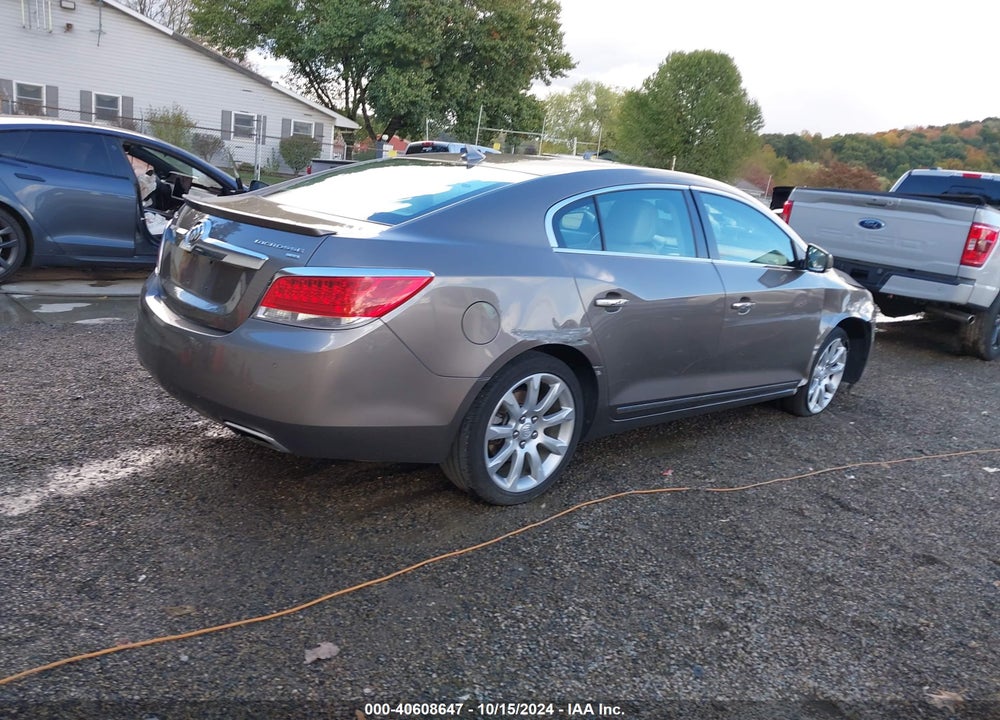 2011 BUICK LACROSSE CXS VIN: 1G4GE5ED4BF120095