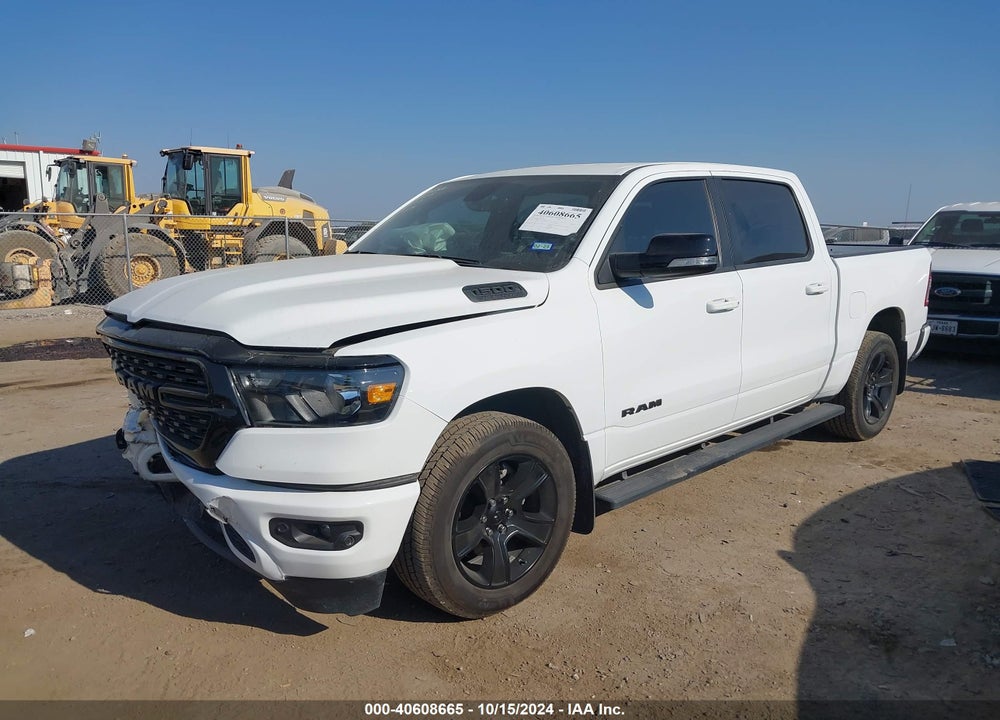 2022 RAM 1500 LONE STAR 4X2 5'7 BOX VIN: 1C6RREFT7NN312040