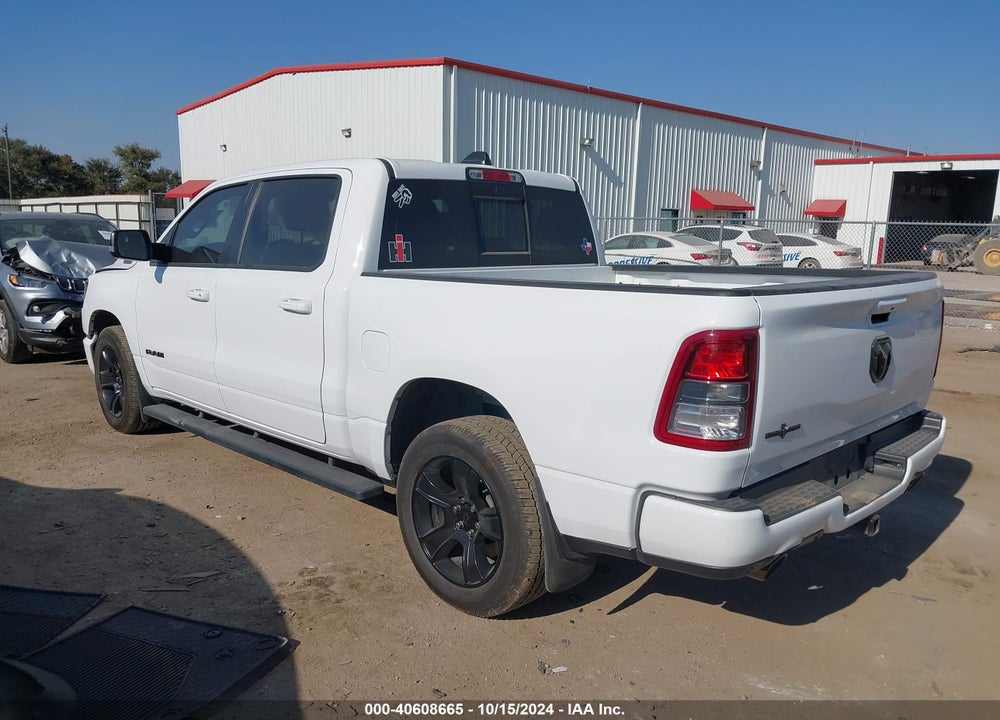 2022 RAM 1500 LONE STAR 4X2 5'7 BOX VIN: 1C6RREFT7NN312040
