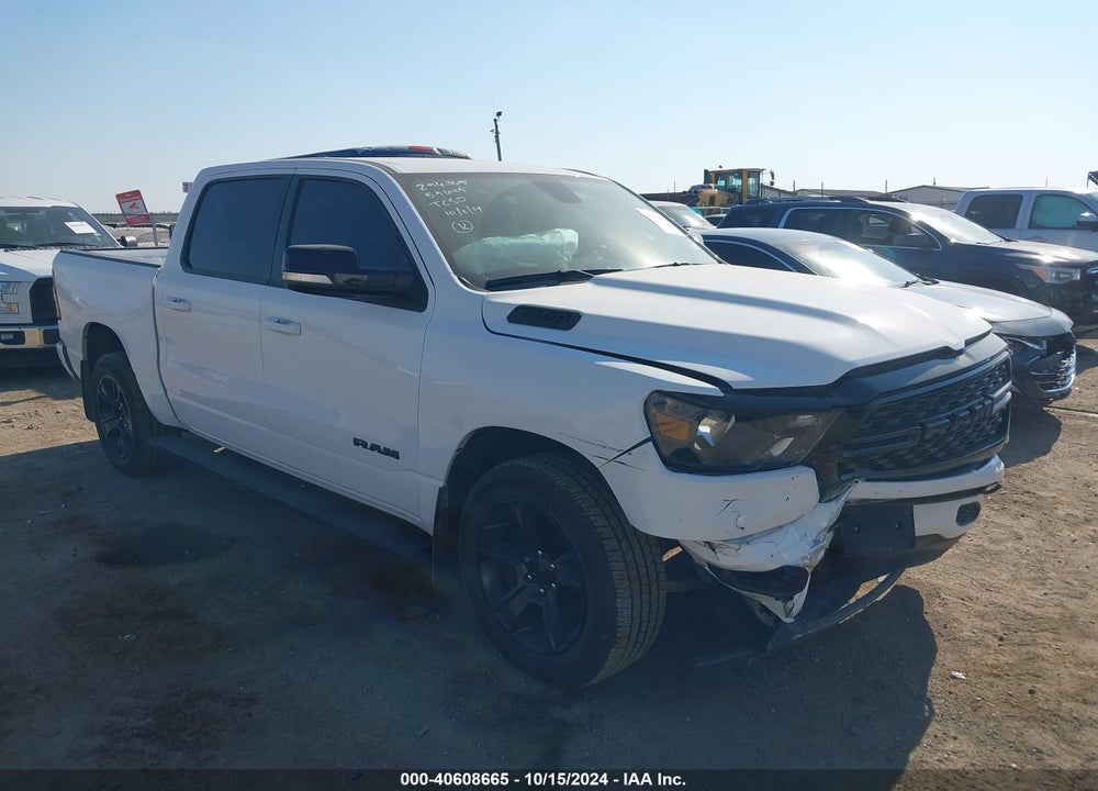 2022 RAM 1500 LONE STAR 4X2 5'7 BOX VIN: 1C6RREFT7NN312040