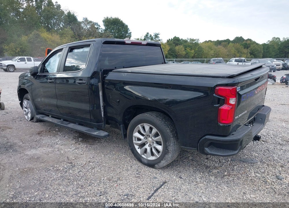 2020 CHEVROLET SILVERADO 1500 2WD SHORT BED CUSTOM VIN: 3GCPWBEF5LG378451