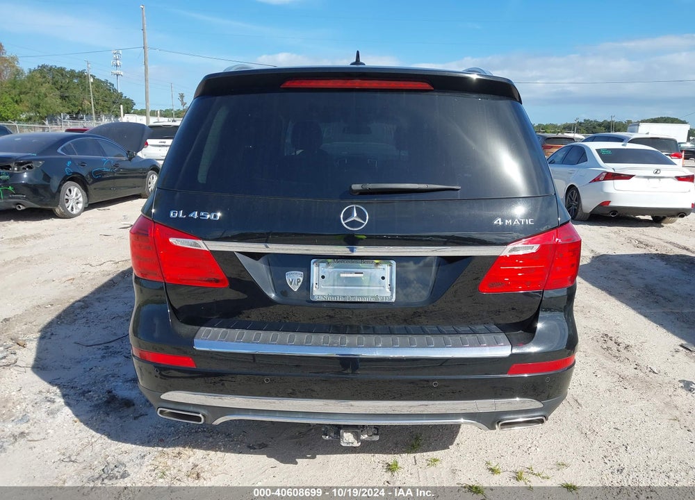 2015 MERCEDES-BENZ GL 450 4MATIC VIN: 4JGDF6EE6FA511900