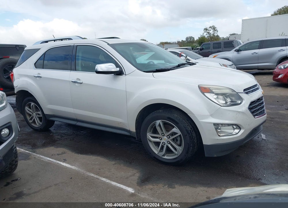 2016 CHEVROLET EQUINOX LTZ VIN: 2GNALDEK6G6219535