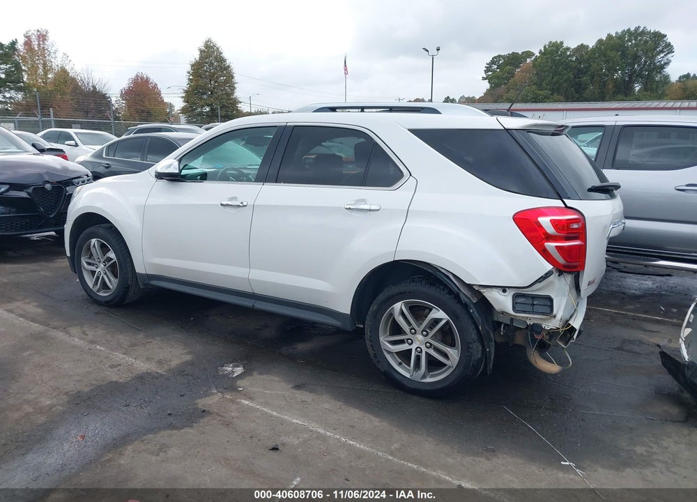 2016 CHEVROLET EQUINOX LTZ VIN: 2GNALDEK6G6219535