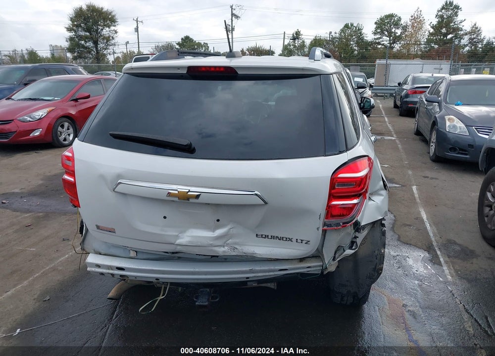 2016 CHEVROLET EQUINOX LTZ VIN: 2GNALDEK6G6219535