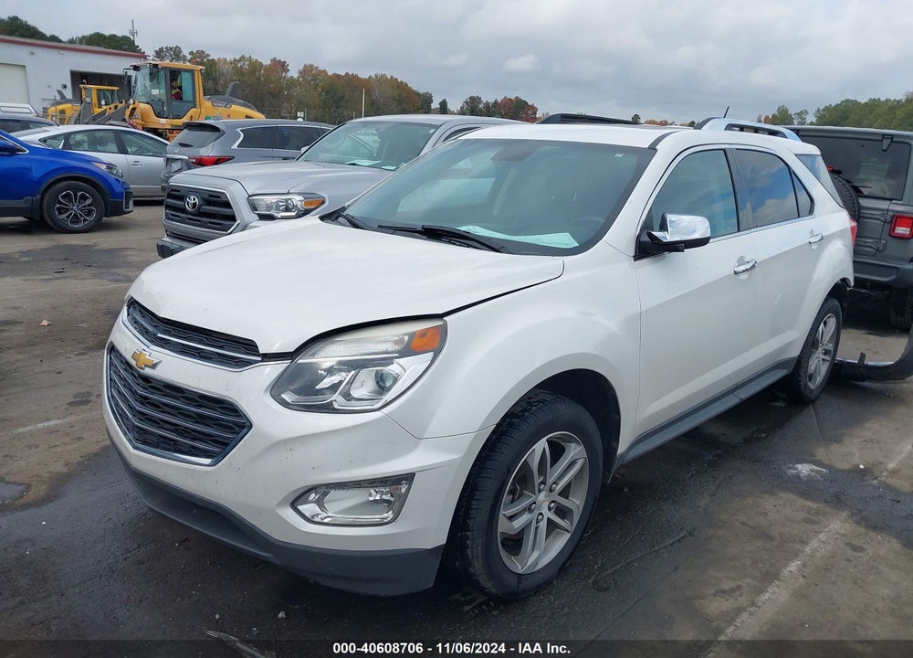 2016 CHEVROLET EQUINOX LTZ VIN: 2GNALDEK6G6219535