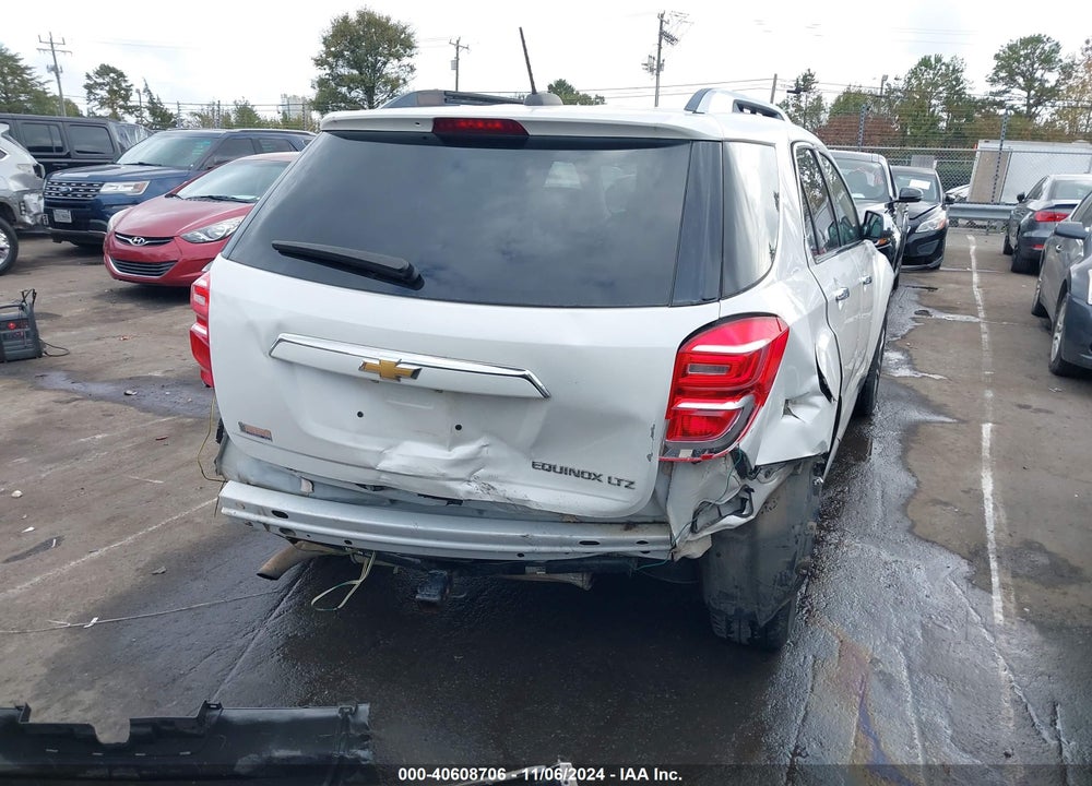 2016 CHEVROLET EQUINOX LTZ VIN: 2GNALDEK6G6219535